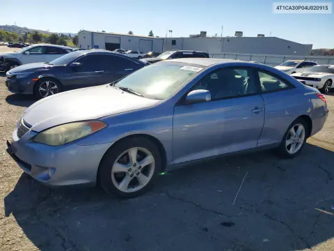 4T1CA30P04U020915 — 2004 Toyota Camry Solara, Задняя часть, фото до ремонта
