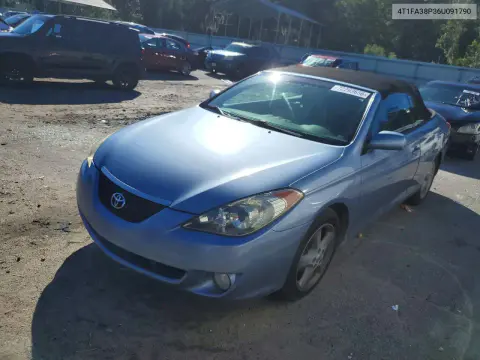 4T1FA38P36U091790 — 2006 Toyota Camry Solara, Сторона, фото до ремонта