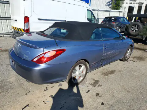 2006 Toyota Camry Solara Sle V6 VIN 4T1FA38P36U091790 фото 3