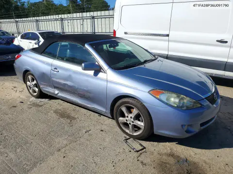 2006 Toyota Camry Solara Sle V6 VIN 4T1FA38P36U091790 фото 4
