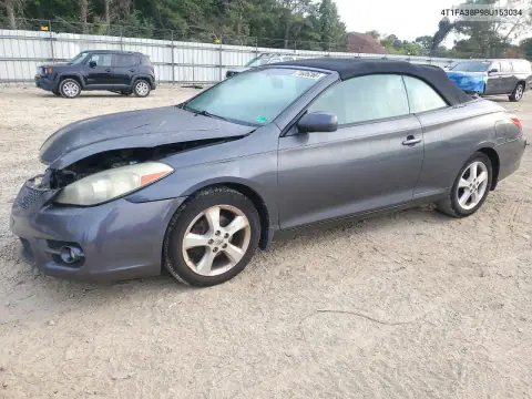 4T1FA38P98U153034 — 2008 Toyota Camry Solara, Передняя часть, фото до ремонта