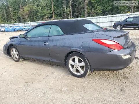 2008 Toyota Camry Solara Sle V6 VIN 4T1FA38P98U153034 фото 2