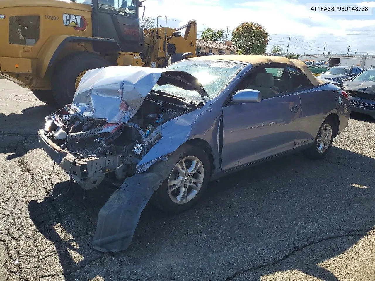 2008 Toyota Camry Solara Se V6 VIN 4T1FA38P98U148738 фото 1