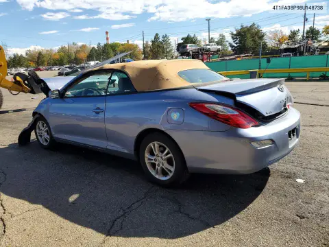 2008 Toyota Camry Solara Se V6 VIN 4T1FA38P98U148738 фото 2