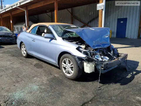 2008 Toyota Camry Solara Se V6 VIN 4T1FA38P98U148738 фото 4