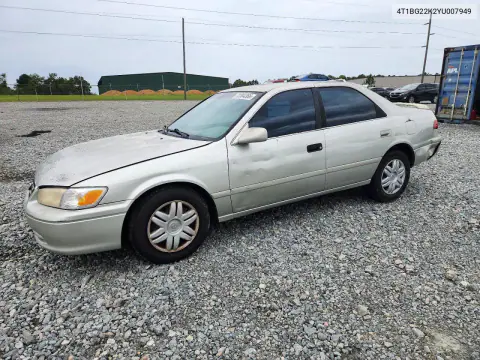 4T1BG22K2YU007949 — 2000 Toyota Camry, Передняя часть, фото до ремонта
