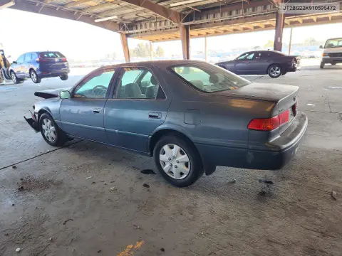 2001 Toyota Camry Le VIN JT2BG22K910595472 фото 2