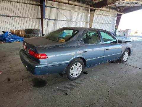 2001 Toyota Camry Le VIN JT2BG22K910595472 фото 3
