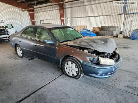 2001 Toyota Camry Le VIN JT2BG22K910595472 фото 4
