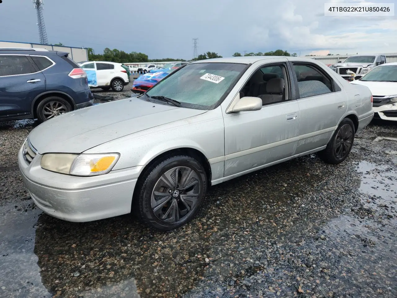 2001 Toyota Camry Le VIN 4T1BG22K21U850426 фото 1