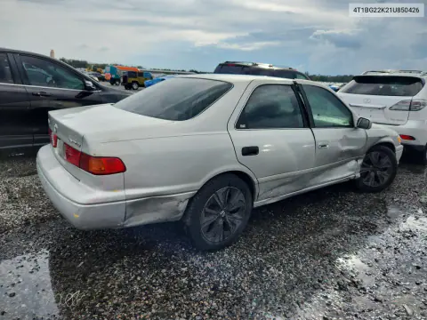 2001 Toyota Camry Le VIN 4T1BG22K21U850426 фото 3
