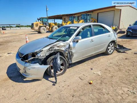 4T1BE32K22U054627 — 2002 Toyota Camry, Передняя часть, фото до ремонта
