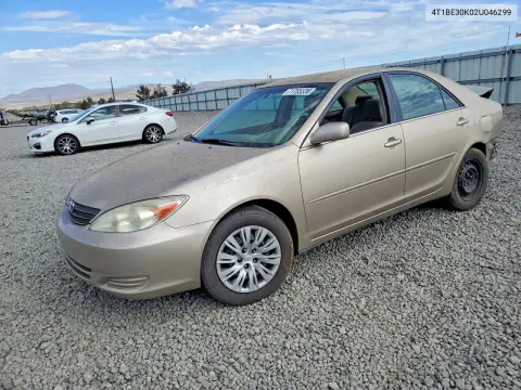 4T1BE30K02U046299 — 2002 Toyota Camry, Задняя часть, фото до ремонта