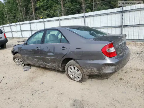 2002 Toyota Camry Xle V6 VIN 4T1BF30K32U532053 фото 2