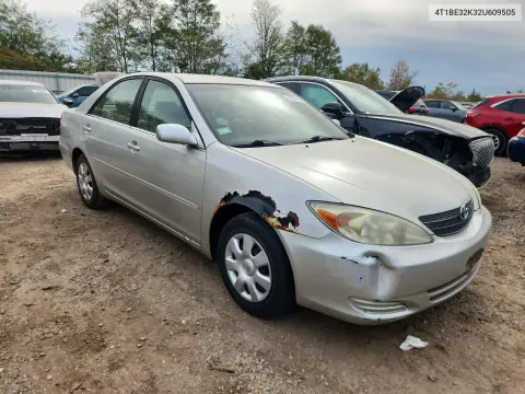 2002 Toyota Camry Le VIN 4T1BE32K32U609505 фото 4