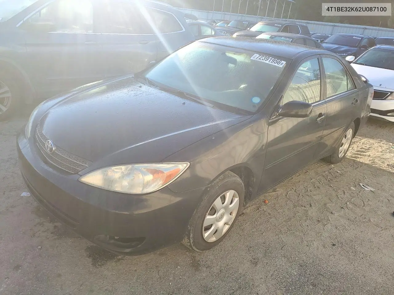 4T1BE32K62U087100 Toyota Camry 2002 — повреждение Задняя часть, фото до ремонта
