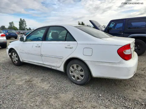 2002 Toyota Camry Le VIN JTDBE32K620045165 фото 2