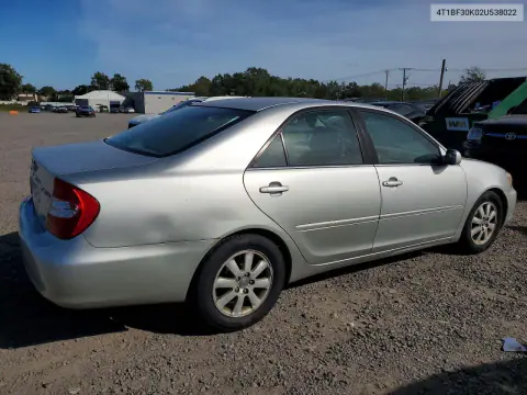 2002 Toyota Camry Xle V6 VIN 4T1BF30K02U538022 фото 3