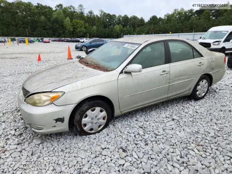 2002 Toyota Camry Le VIN 4T1BE32K92U005201 фото 1