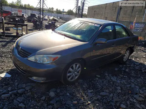 4T1BF30KX3U556724 — 2003 Toyota Camry, Задняя часть, фото до ремонта