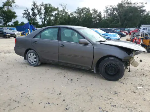 2003 Toyota Camry Le VIN 4T1BE32K33U767215 фото 4