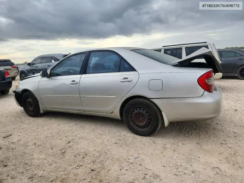 2003 Toyota Camry Le VIN 4T1BE32K73U698772 фото 2