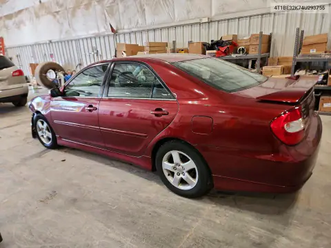 2004 Toyota Camry Se VIN 4T1BE32K74U293755 фото 2