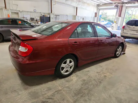 2004 Toyota Camry Se VIN 4T1BE32K74U293755 фото 3