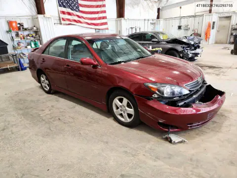 2004 Toyota Camry Se VIN 4T1BE32K74U293755 фото 4