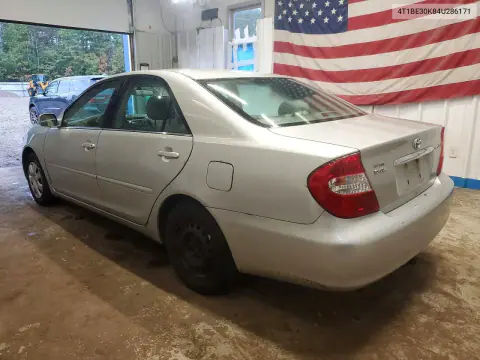 2004 Toyota Camry Le VIN 4T1BE30K84U286171 фото 2