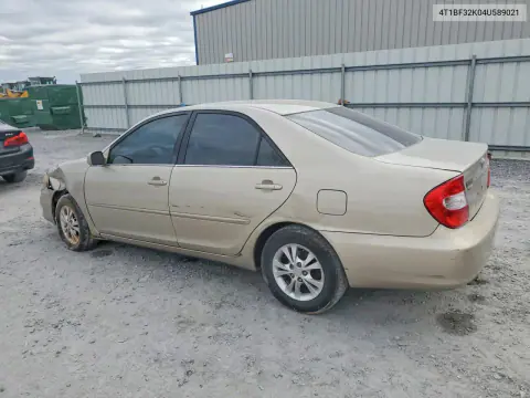2004 Toyota Camry Le V6 VIN 4T1BF32K04U589021 фото 2