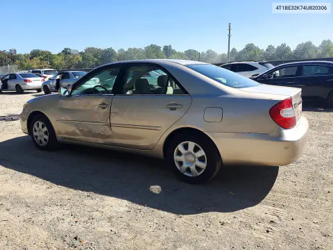 2004 Toyota Camry Le VIN 4T1BE32K74U820306 фото 2