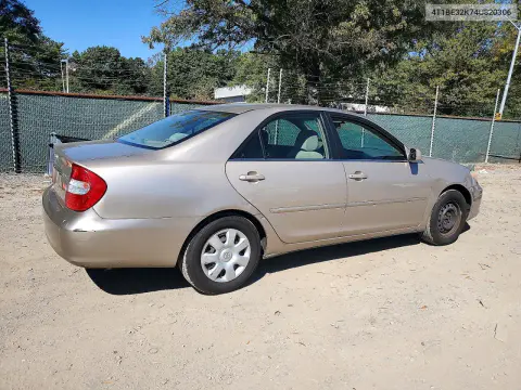 2004 Toyota Camry Le VIN 4T1BE32K74U820306 фото 3