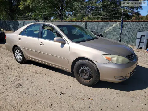 2004 Toyota Camry Le VIN 4T1BE32K74U820306 фото 4