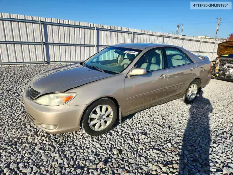 4T1BF30K84U081804 — 2004 Toyota Camry, Мелкие вмятины и царапины, фото до ремонта
