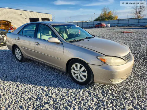 2004 Toyota Camry Xle V6 VIN 4T1BF30K84U081804 фото 4