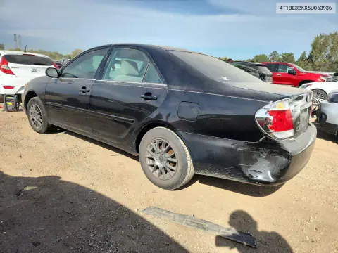 2005 Toyota Camry Automatic VIN 4T1BE32KX5U063936 фото 2
