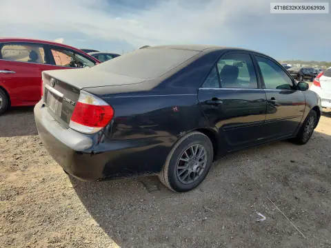 2005 Toyota Camry Automatic VIN 4T1BE32KX5U063936 фото 3