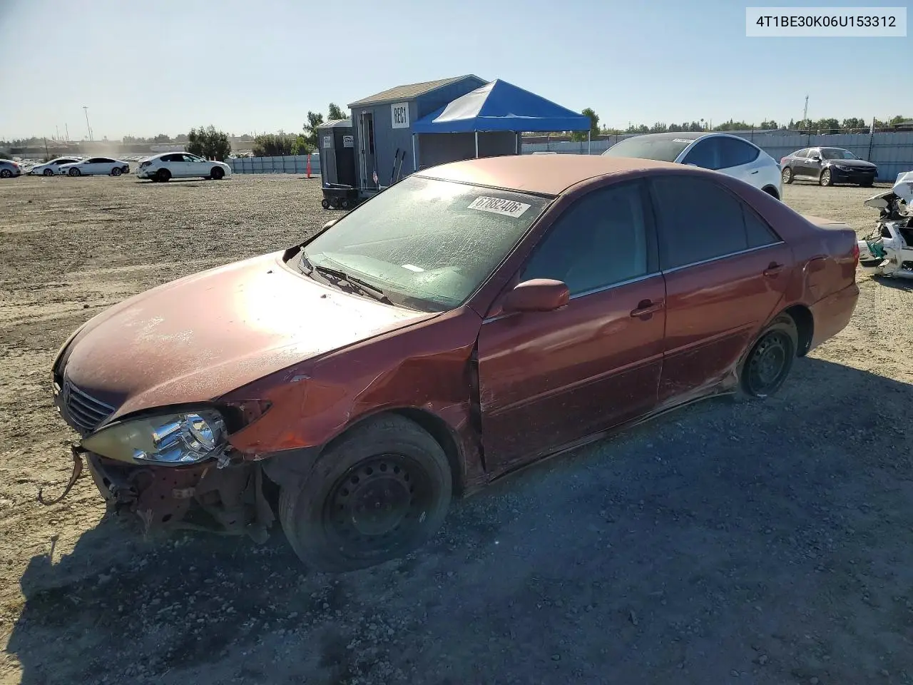 2006 Toyota Camry Le VIN 4T1BE30K06U153312 фото 1
