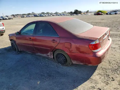 2006 Toyota Camry Le VIN 4T1BE30K06U153312 фото 2