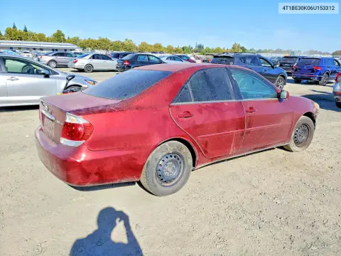 2006 Toyota Camry Le VIN 4T1BE30K06U153312 фото 3