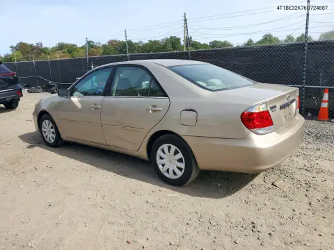 2006 Toyota Camry VIN 4T1BE32K76U724887 фото 2
