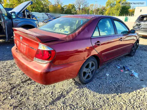 2006 Toyota Camry Se VIN 4T1BE32K76U107537 фото 3