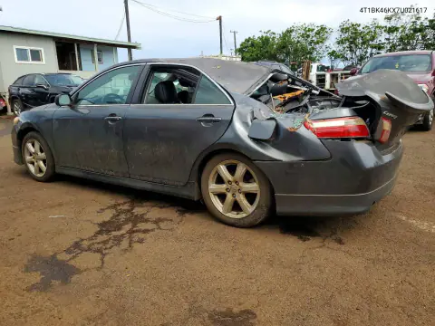 2007 Toyota Camry Le V6 VIN 4T1BK46KX7U021617 фото 2