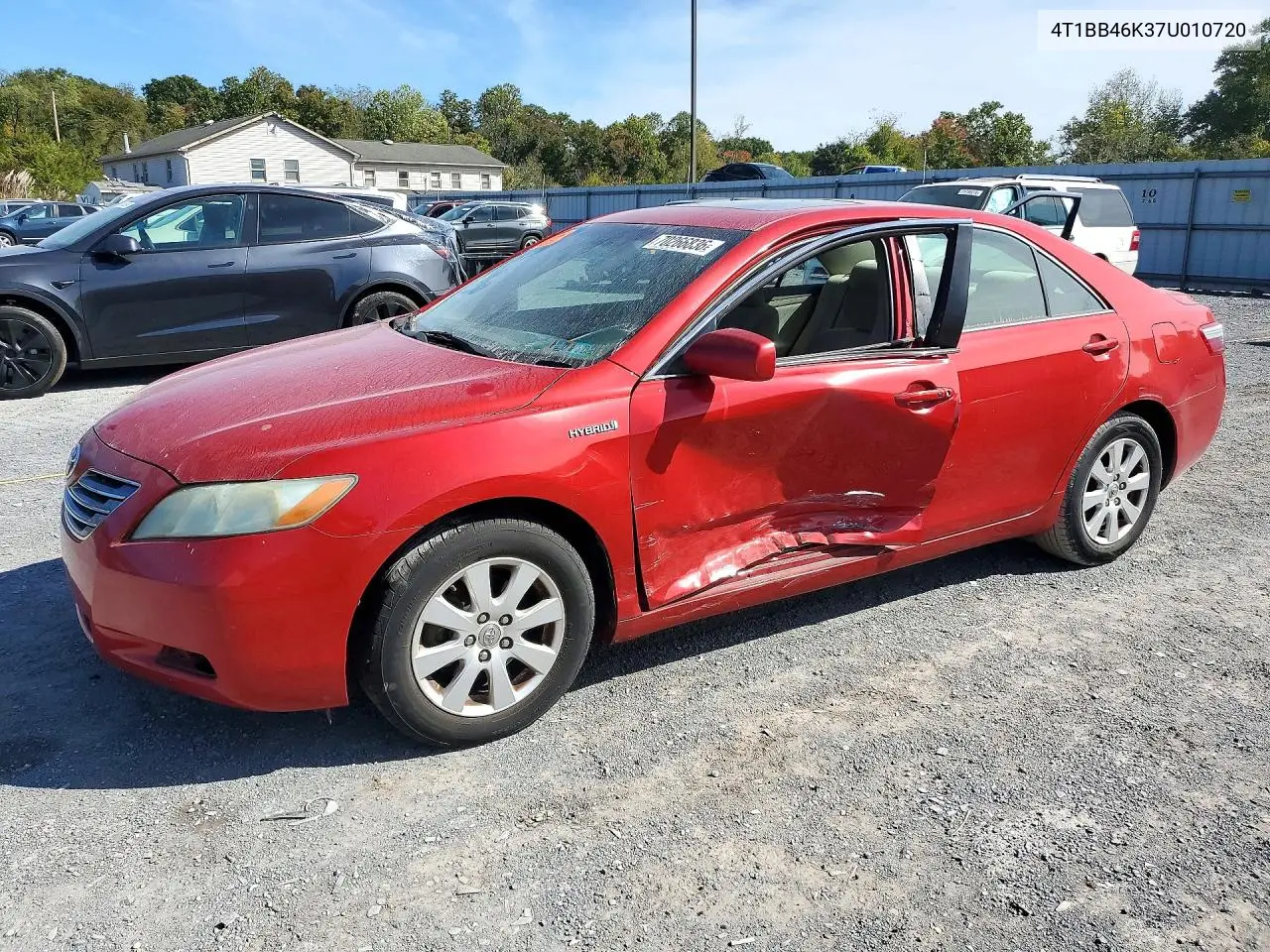 2007 Toyota Camry Hybrid VIN 4T1BB46K37U010720 фото 1