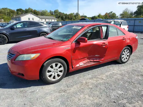 2007 Toyota Camry Hybrid VIN 4T1BB46K37U010720 фото 1