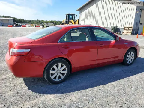 2007 Toyota Camry Hybrid VIN 4T1BB46K37U010720 фото 3