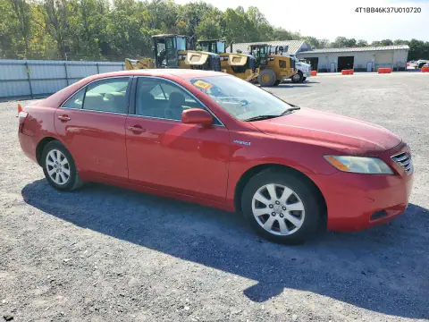 2007 Toyota Camry Hybrid VIN 4T1BB46K37U010720 фото 4