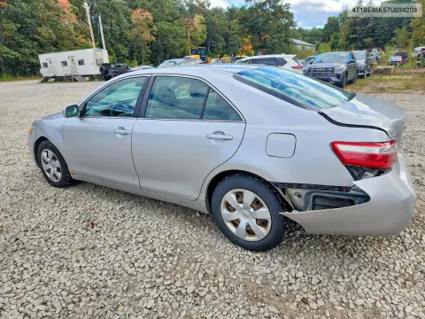 2007 Toyota Camry Ce VIN 4T1BE46K57U034203 фото 2