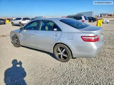 4T1BE46K57U064821 — 2007 Toyota Camry, Передняя часть, фото до ремонта